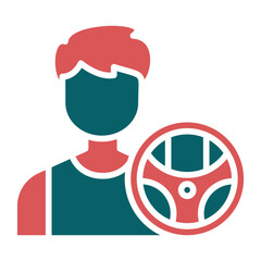 Vector Design Driving Icon Style