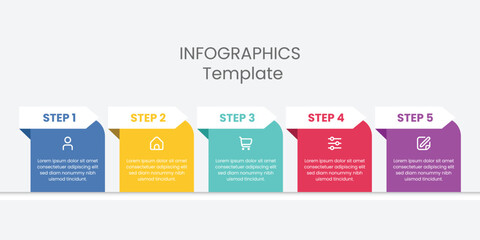 Infographic elements design template, can be used for web design. Creative Infographic design.