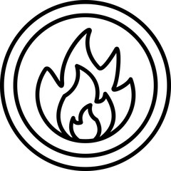 Flammable Icon