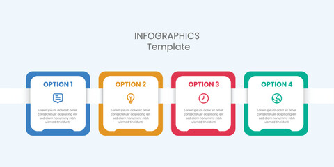 Infographic elements design template, can be used for web design. Creative Infographic design.