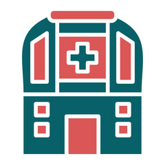 Vector Design Hospital Icon Style
