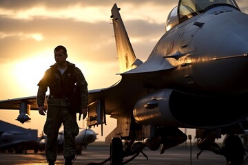 F-16 advanced fighter jet