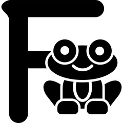 Capital F Icon