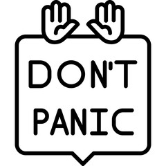 Don't Panic Icon