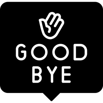 Good Bye Icon