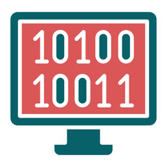 Vector Design Bit Icon Style