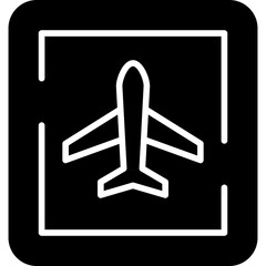 Airport Sign Icon