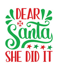 Christmas SVG Design, Colorful design 