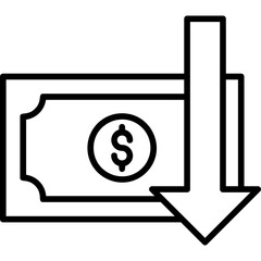 Money Loss Icon