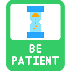 Be Patient Icon