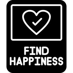 Find Happiness Icon