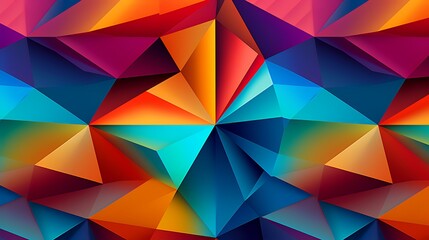 Obraz premium Colorful abstract geometric pattern background 