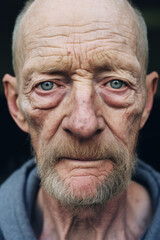 "Silent Wisdom of Experience", Raw Selfies of random people