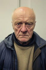 Obraz premium Selfie of a Wise Elder, Raw Selfies of random people