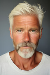 "Timeless Wisdom: Serene Elder", Raw Selfies of random people