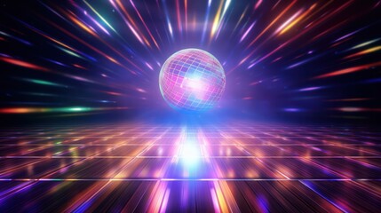 Obraz premium Dazzling Disco Ball 