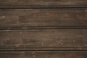 Old wood texture background, surface with old natural colored wood, top view. Grain table surface.