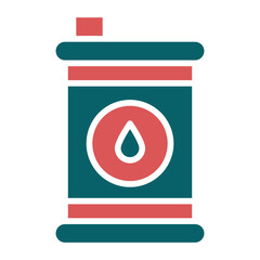 Oil Barrell Icon Style