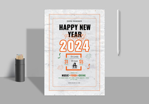 New Year Party Flyer