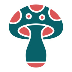 Mushroom Icon Style