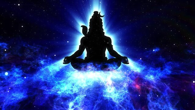 Lord Shiva Cosmos Background