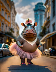 The Hippo Ballerina 