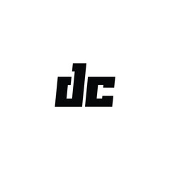 DC logo design vector template,Letter D C icon logo design template.creative initial C D symbol. DC logo, DC logo monogram 