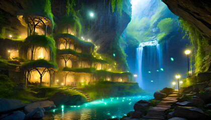 The Elf Kingdoms City Cave System