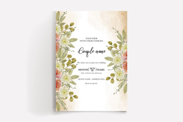 Shower bridal wedding invitation templates