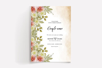 Shower bridal wedding invitation templates