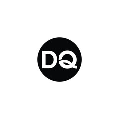 Alphabet letters Initials Monogram logo QD,DQ,Q and D, letter icon logo DQ or QD, Modern infinity letter DQ logo design