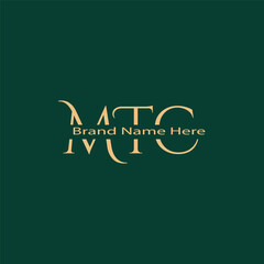 MTC Letter Initial Logo Design Template Vector Illustration.Alphabet letters Initials Monogram logo MTC, MT, TC.MTC Letter Initial Logo Design Template Vector Illustration