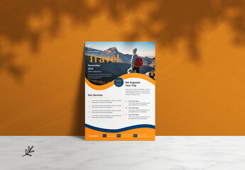 Travel Flyer Layout