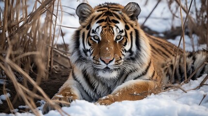 Obraz premium Trans-Siberian Tiger