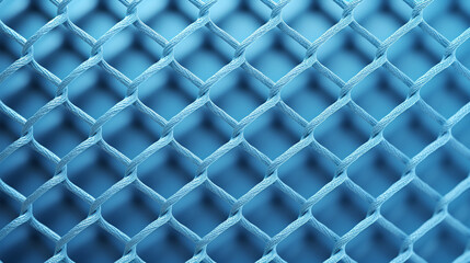 background of blue mesh. Generative Ai.