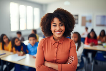 Positive Learning Spaces: Teacher's Radiant Expression