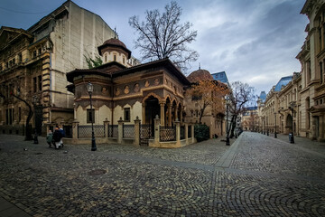 Bucharest - București during autumn and Christmas.