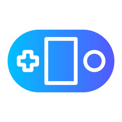 game console gradient icon