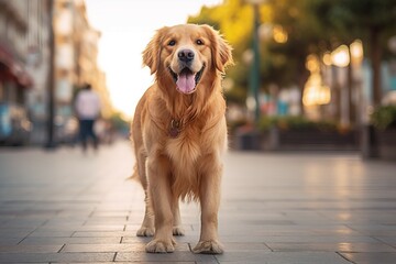 Golden Retriever: Happy and Smiling