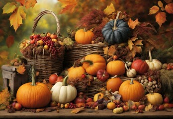 Autumn Harvest: Bountiful Abundance.