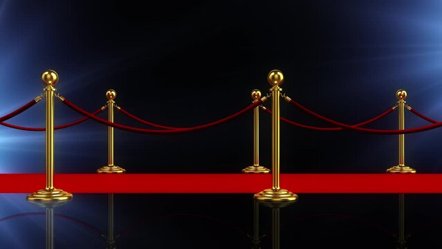 Red Carpet Side Scroll Background