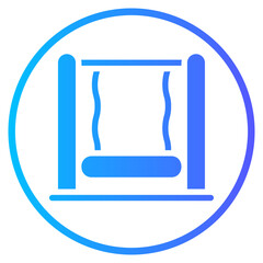 swing gradient icon