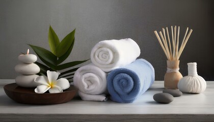 Spa or Wellness Decoration or Atmoshpere Photo