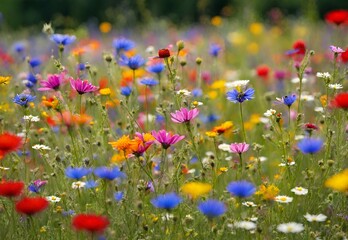 Sunny Meadows: Wildflower Paradise.