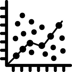 Linear Regression Icon