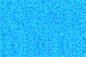 Fototapeta na wymiar Light blue background with tiny square dots randomly.