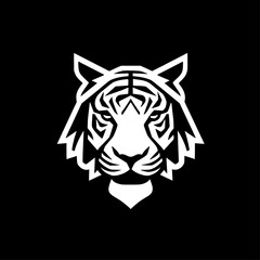 Tiger - High Quality Vector Logo - Vector illustration ideal for T-shirt graphic