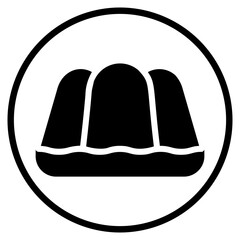jelly glyph icon