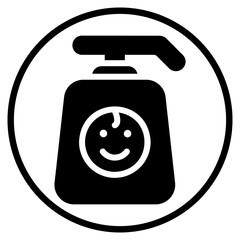 lotion glyph icon