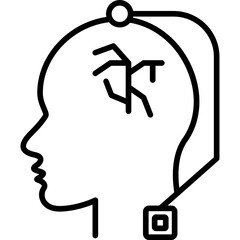 Deep Brain Stimulation Icon